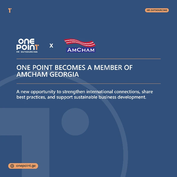 One Point Becomes a Member of AmCham Georgia