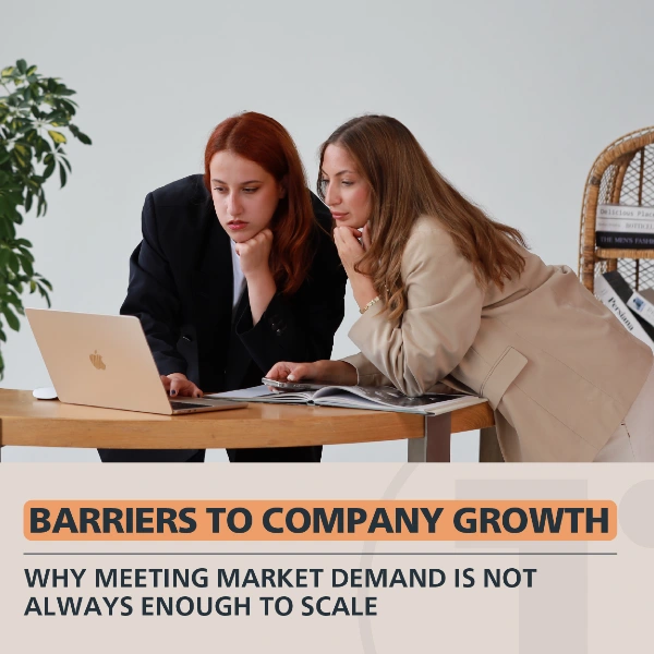 Barriers to company growth: Why meeting market demand is not always enough to scale
