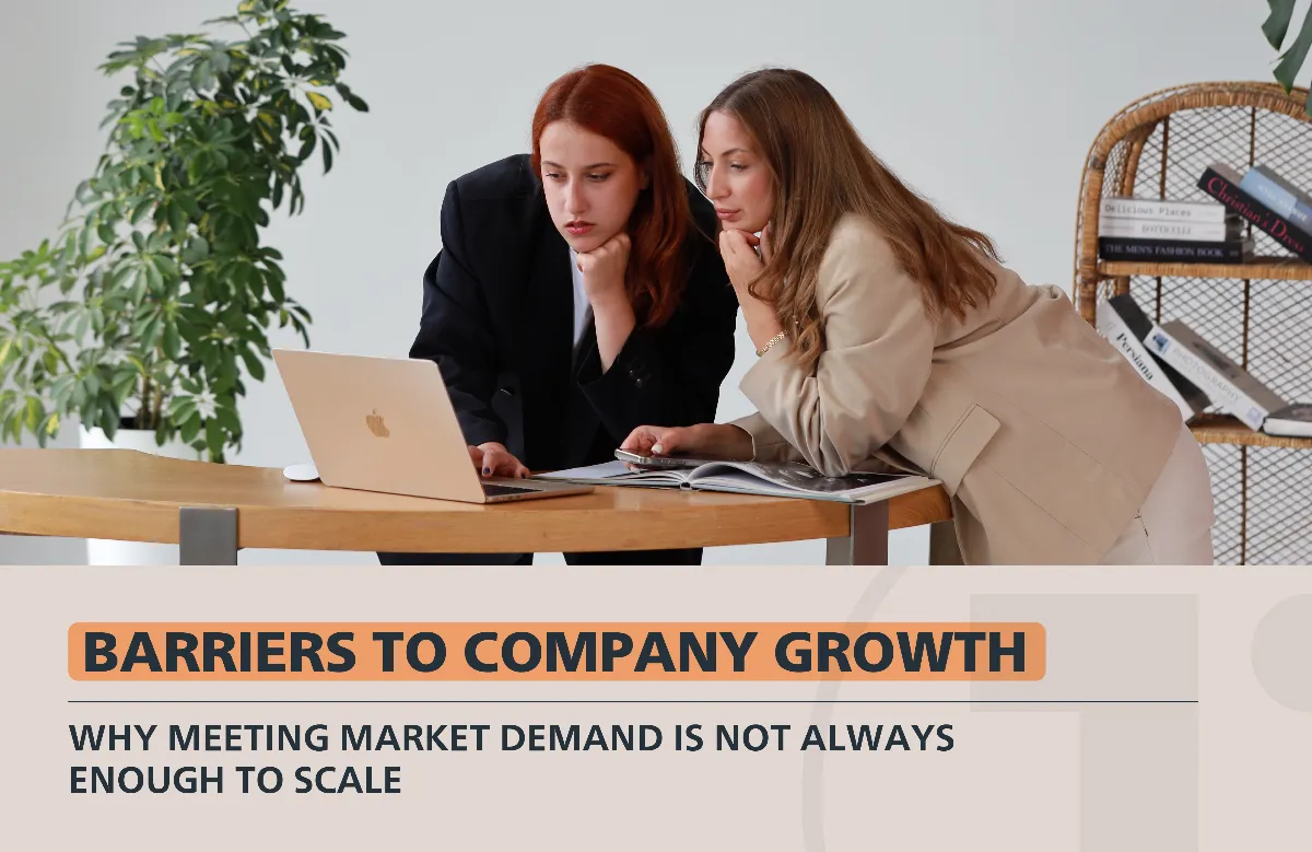 Barriers to company growth: Why meeting market demand is not always enough to scale